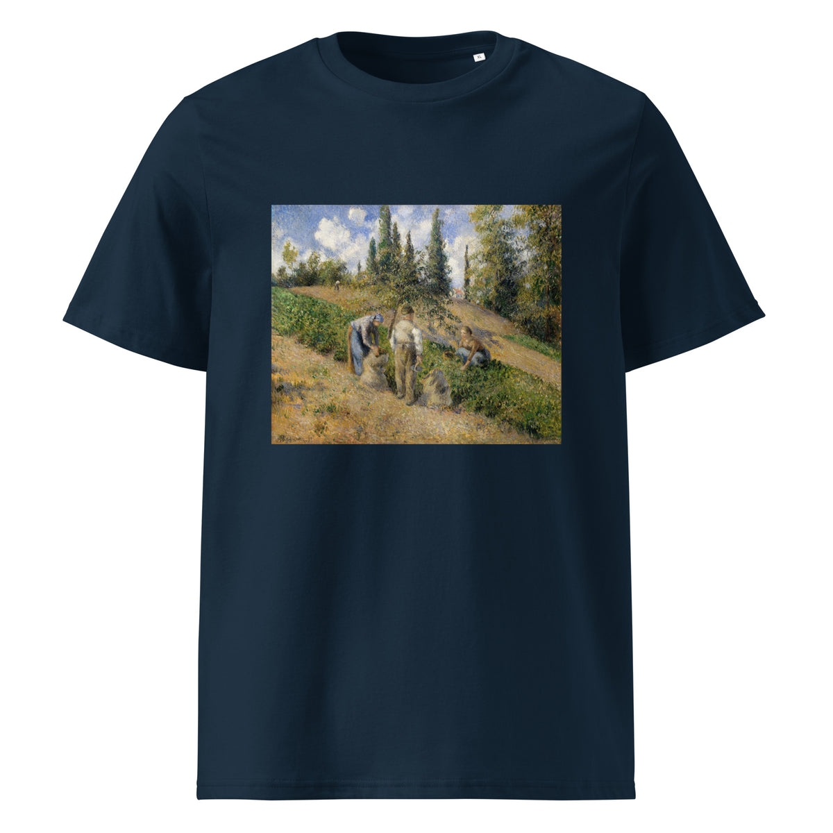 Navy T-shirt The Harvest Pontoise Premium
