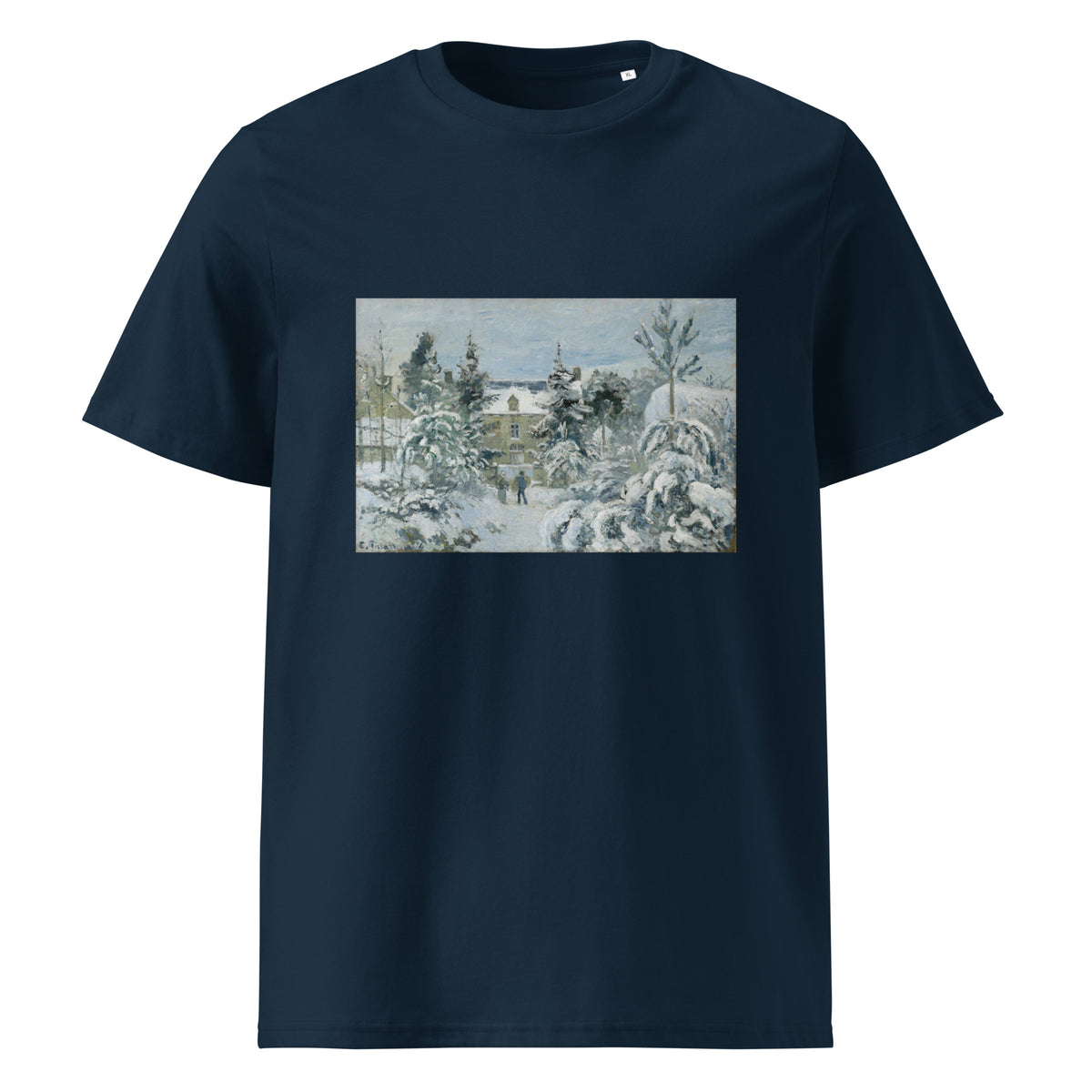 Navy T-shirt Piette House At Montfoucault Painting In High Resolution Premium