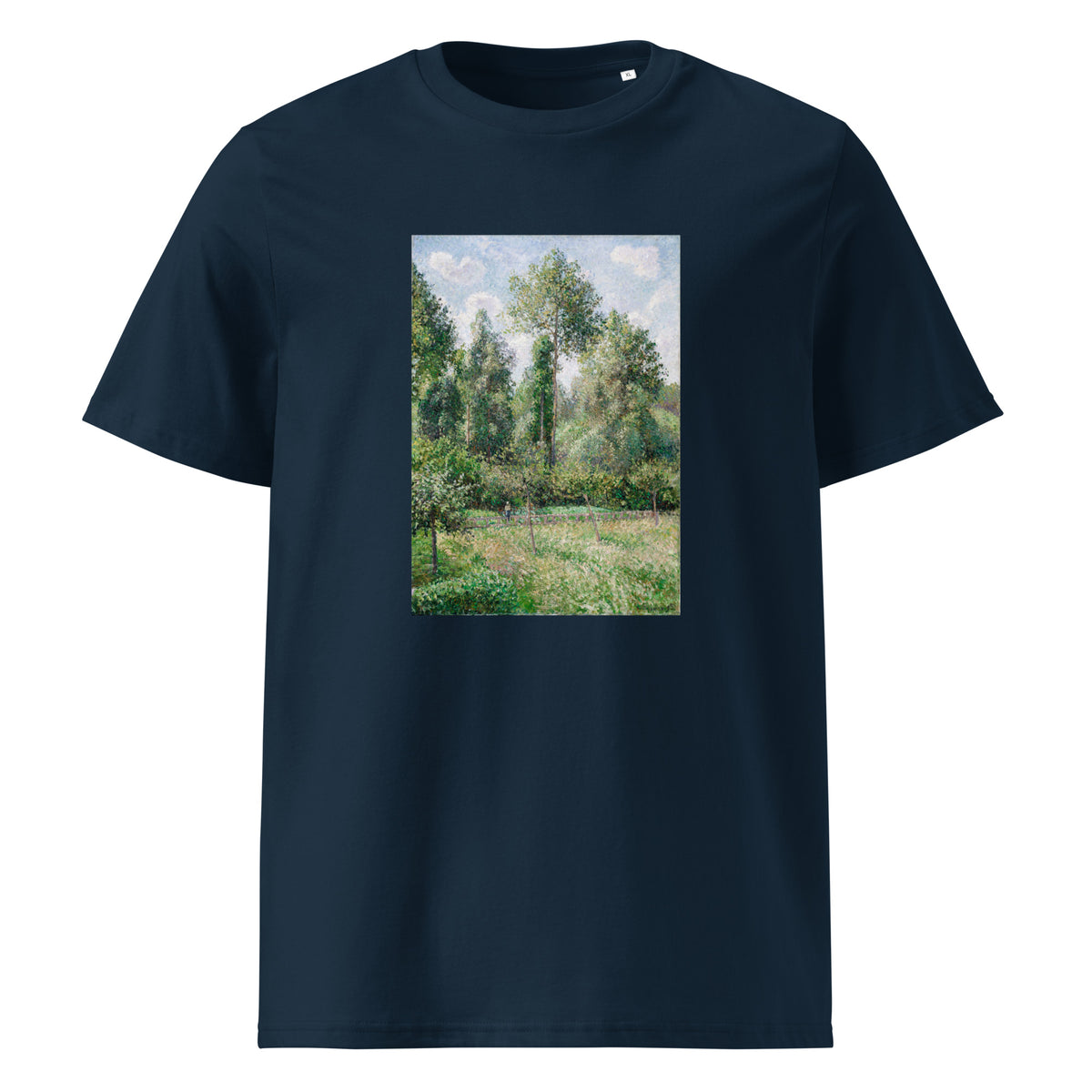 Navy T-shirt Poplars Eragny Premium