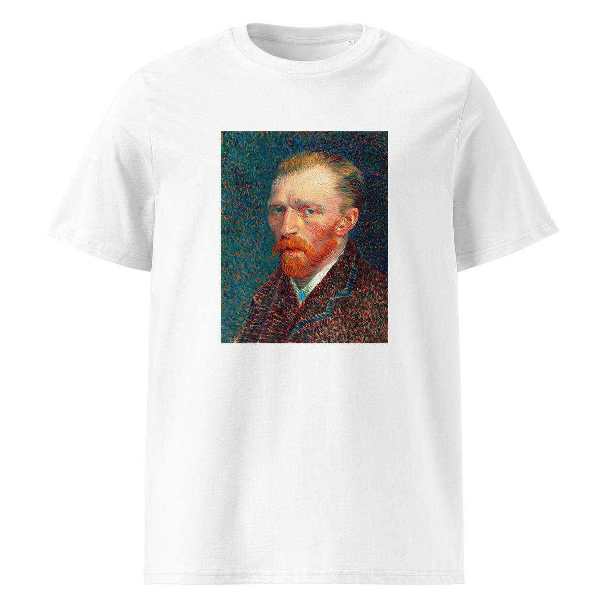 White T-shirt Vincent Van Gogh S Self-Portrait Famous Artworks Premium