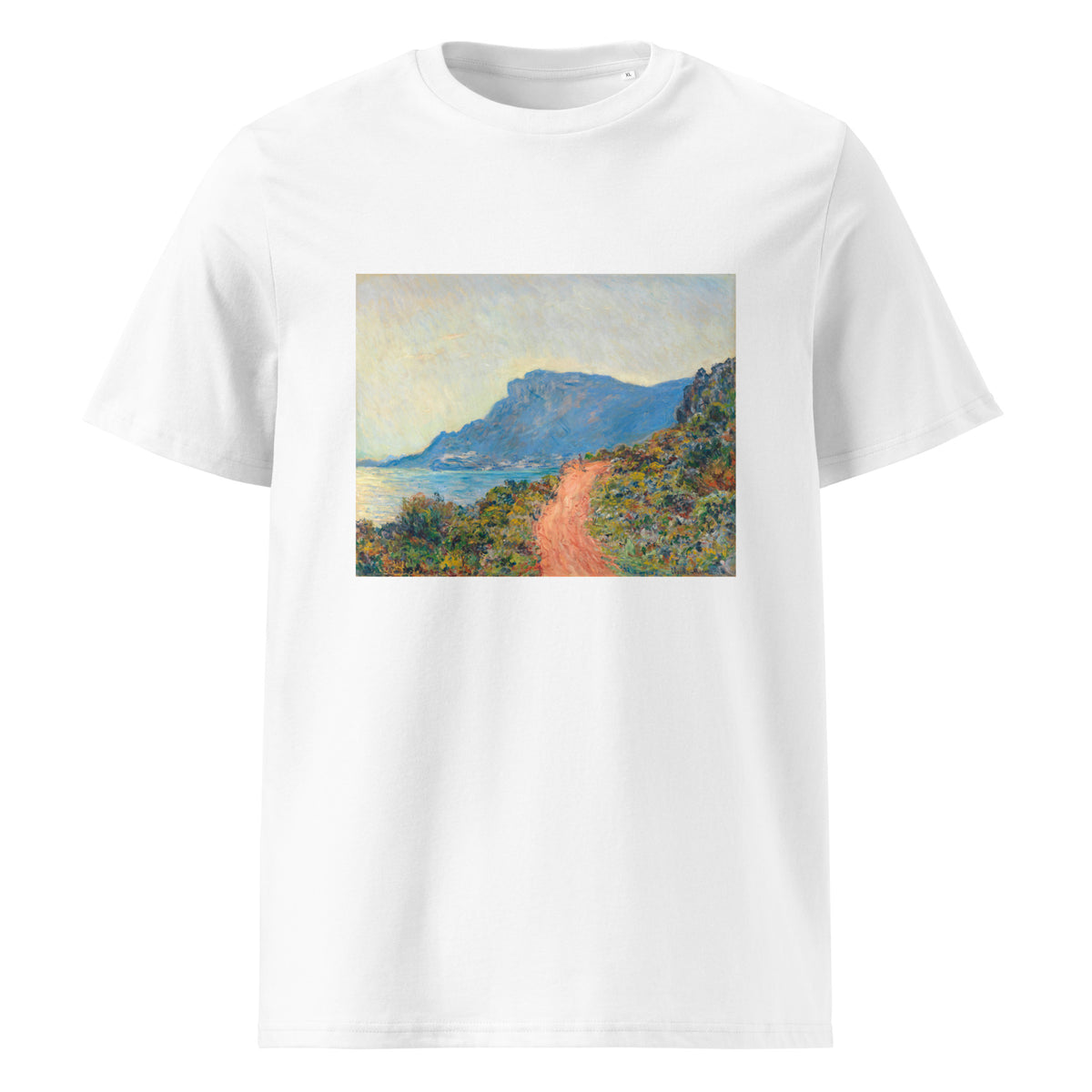 White T-shirt La Corniche Near Monaco Premium