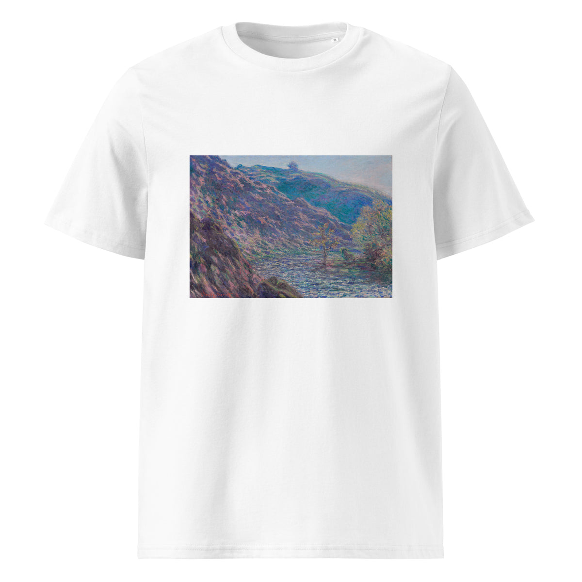White T-shirt The Petite Creuse River Premium