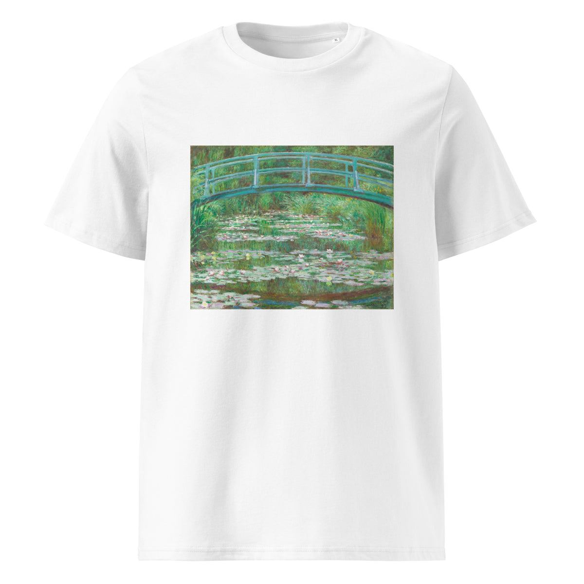 White T-shirt The Japanese Footbridge Premium