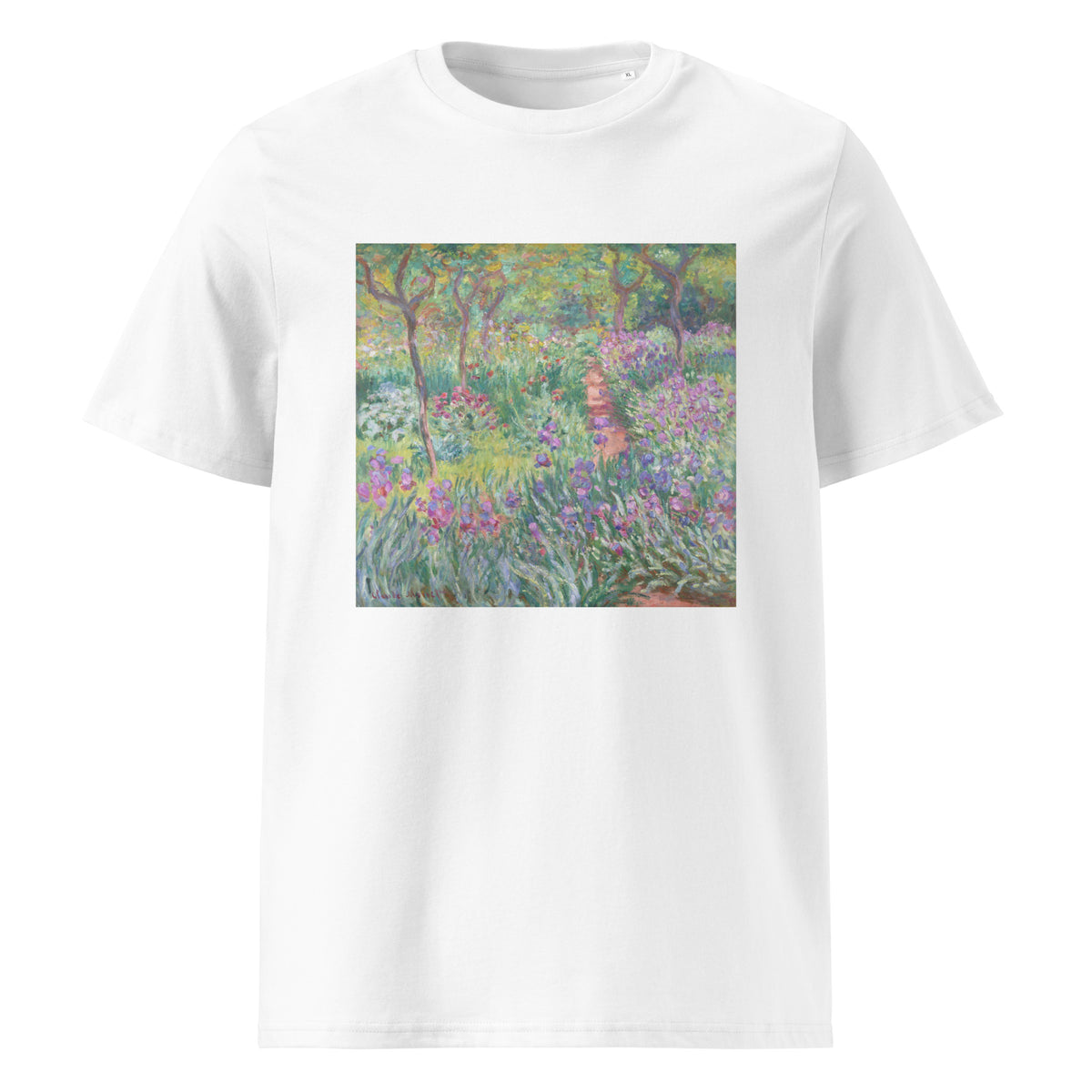 White T-shirt The Artist Garden In Giverny Premium