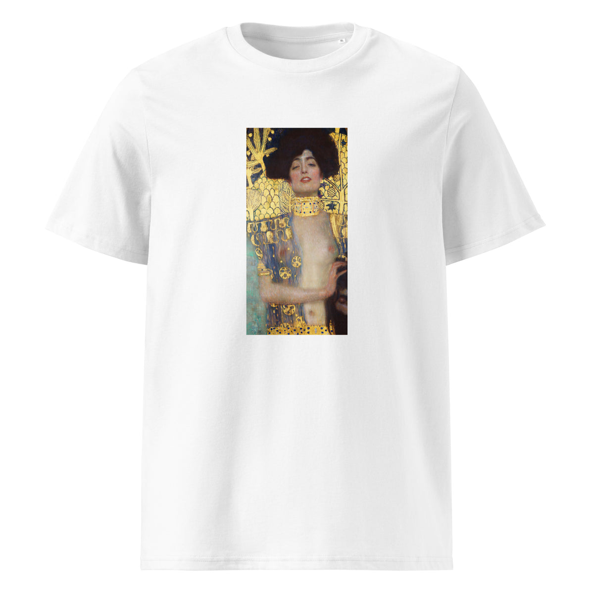 White T-shirt Gustav Klimt Judith And The Head Of Holofernes Famous Painting Premium