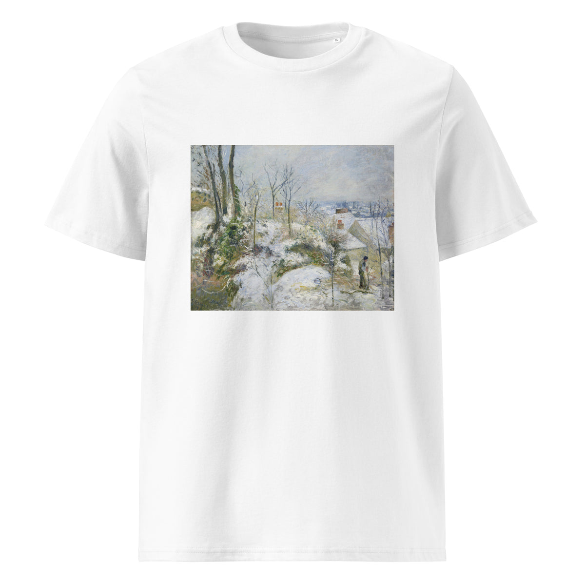 White T-shirt Rabbit Warren At Pontoise Snow Premium
