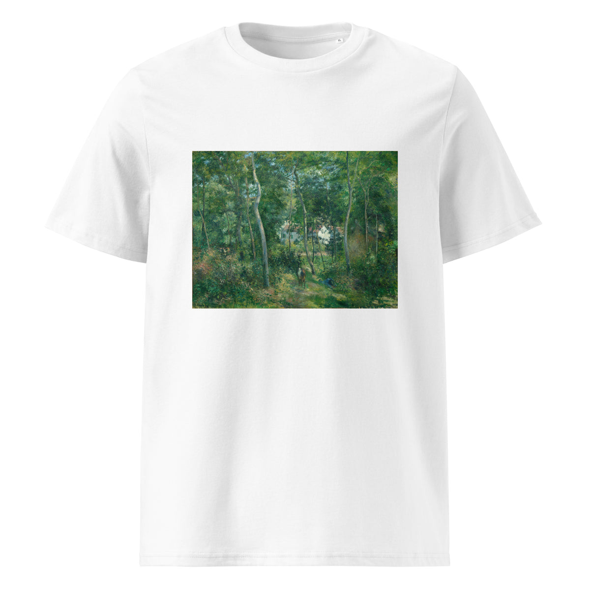 White T-shirt Edge Of The Woods Near L Hermitage Pontoise Premium