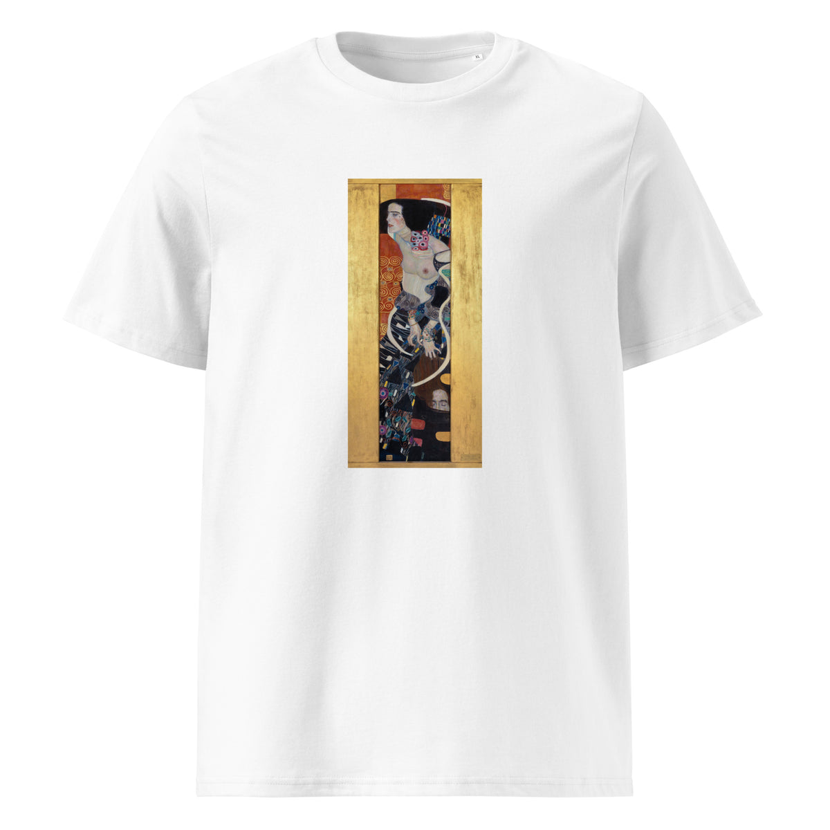 White T-shirt Gustav Klimt Judith II Famous Painting Premium