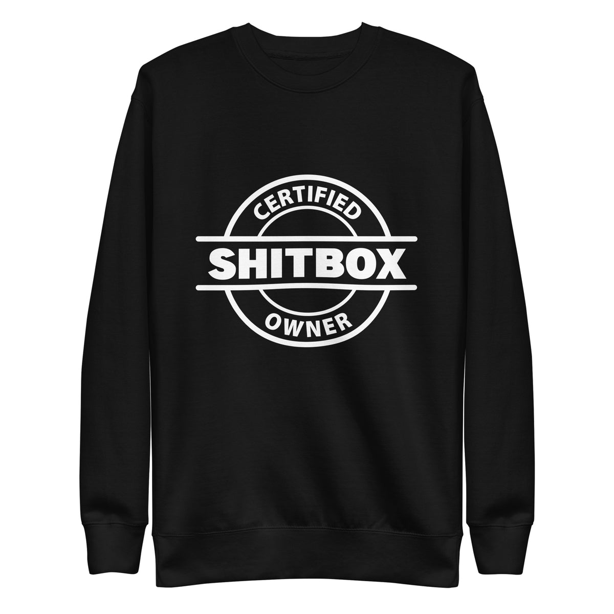 Black Sweater Shitbox Signature