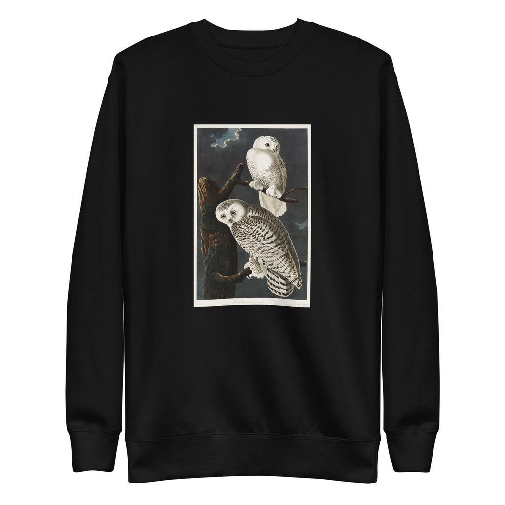 Black Sweater Snowy Owl Signature