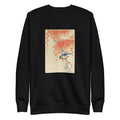Black Sweater Great Tit On Paulownia Branch - Ohara Koson 1925 Signature