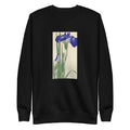 Black Sweater Blue Irises - Ohara Koson 1900 Signature