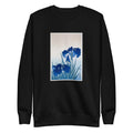 Black Sweater Iris Flowers - Ohara Koson 1925 Signature