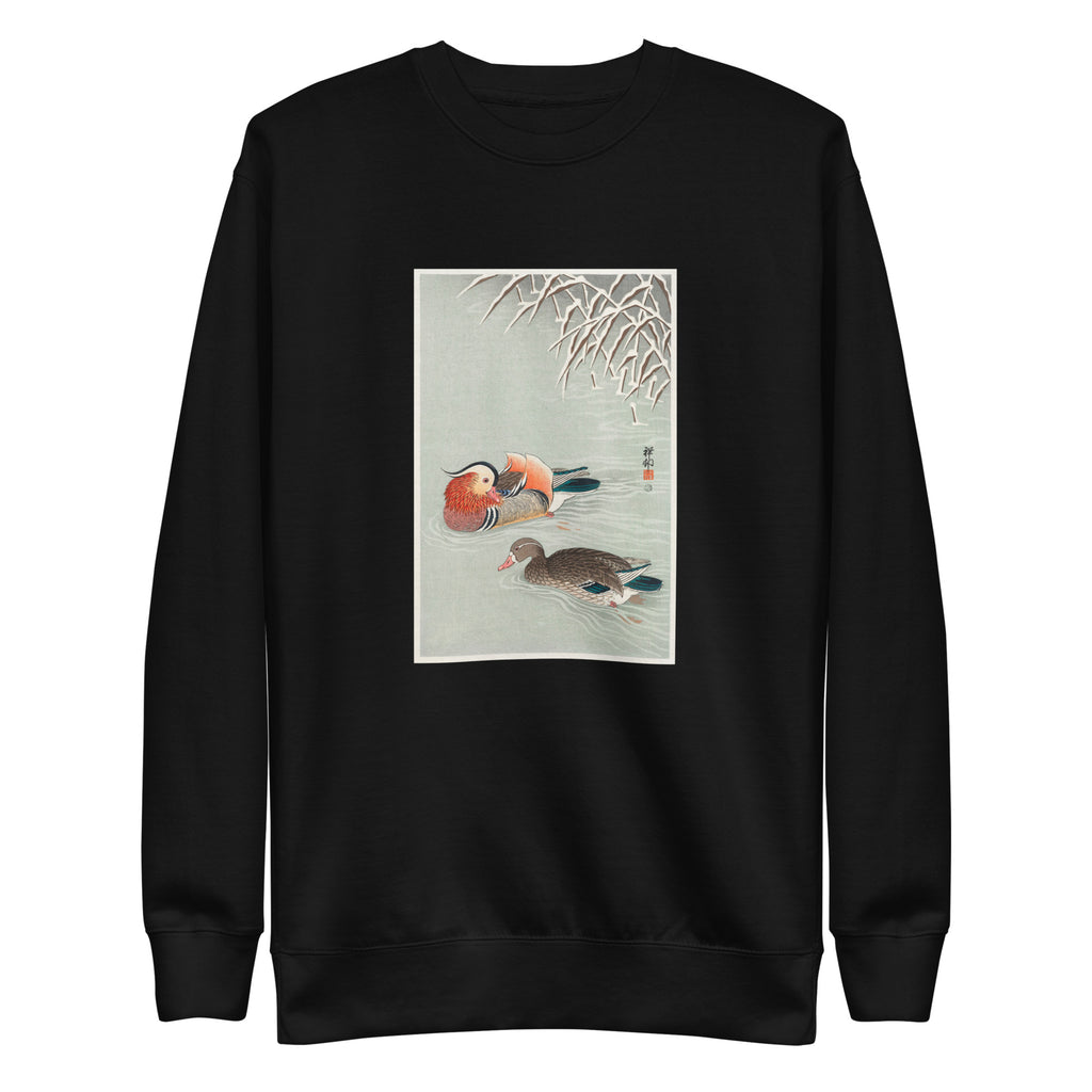 Black Sweater Mandarin Ducks - Ohara Koson 1925 Signature