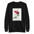 Black Sweater Purple French Rose Rosa Gallica Purpuro-Violacea Magna Signature