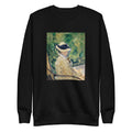 Black Sweater Madame Manet Suzanne Leenhoff 1830 1906 At Bellevue Painting In High Resolution Signature