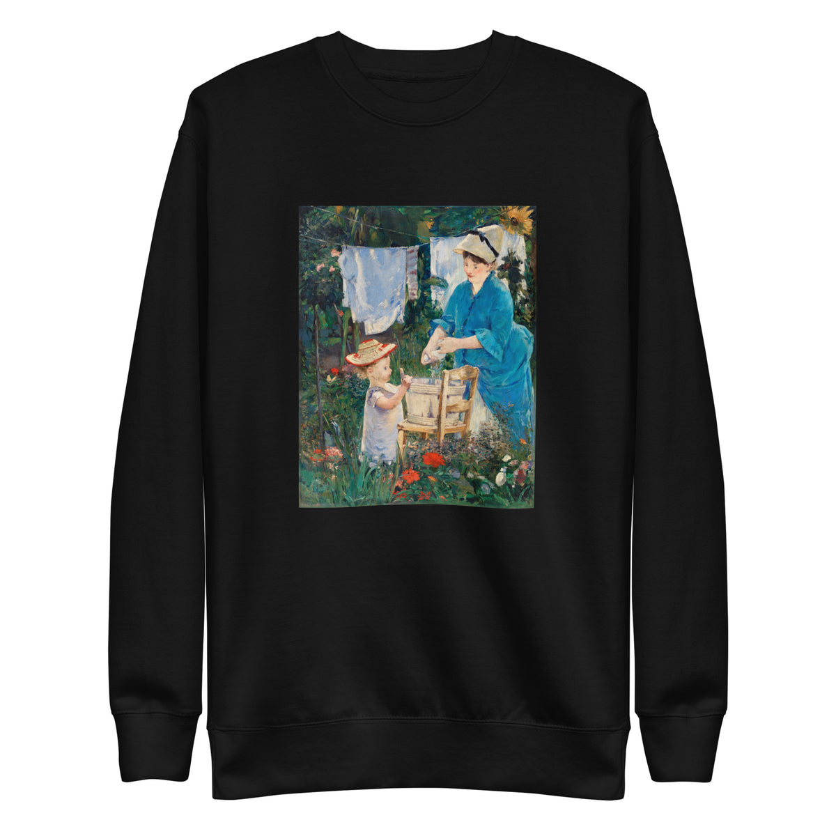 Black Sweater Laundry Le Linge Painting In High Resolution Signature