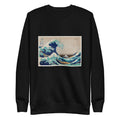 Black Sweater Katsushika Hokusai S The Great Wave Off Kanagawa Famous Vintage Woodblock Print For Wall Art And Poster Signature
