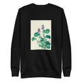 Black Sweater Blooming Hosta - Ohara Koson 1920 Signature