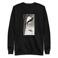Black Sweater Bats Under The Full Moon - Ohara Koson 1900 Signature
