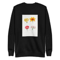 Black Sweater Flower Set - Pierre-Joseph Redoute 1759 Signature
