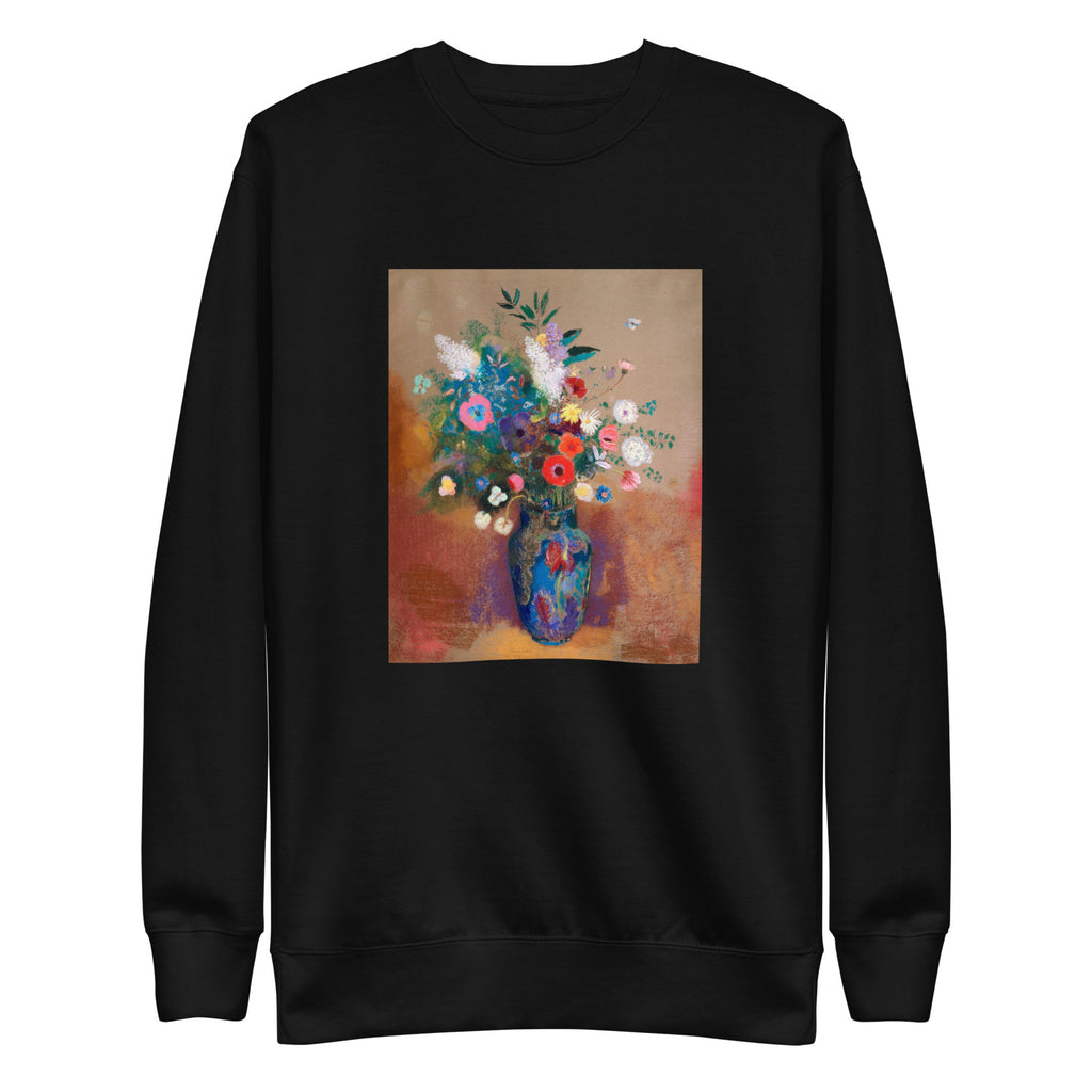 Black Sweater Bouquet Of Flowers 1900 1905 Signature