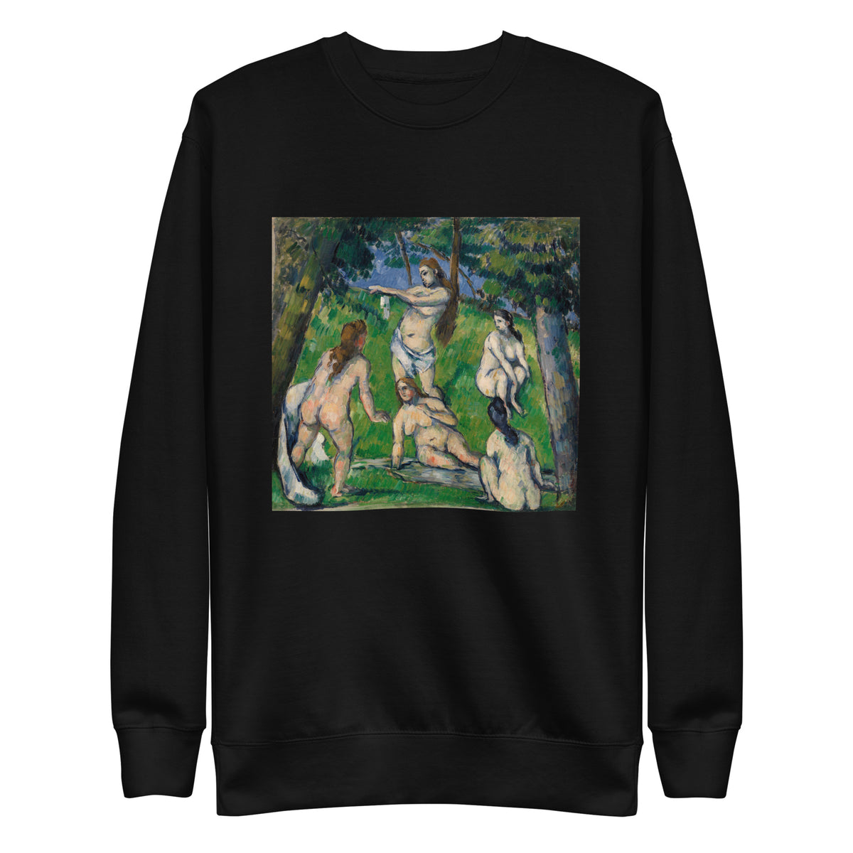 Black Sweater Five Bathers Cinq Baigneuses Signature