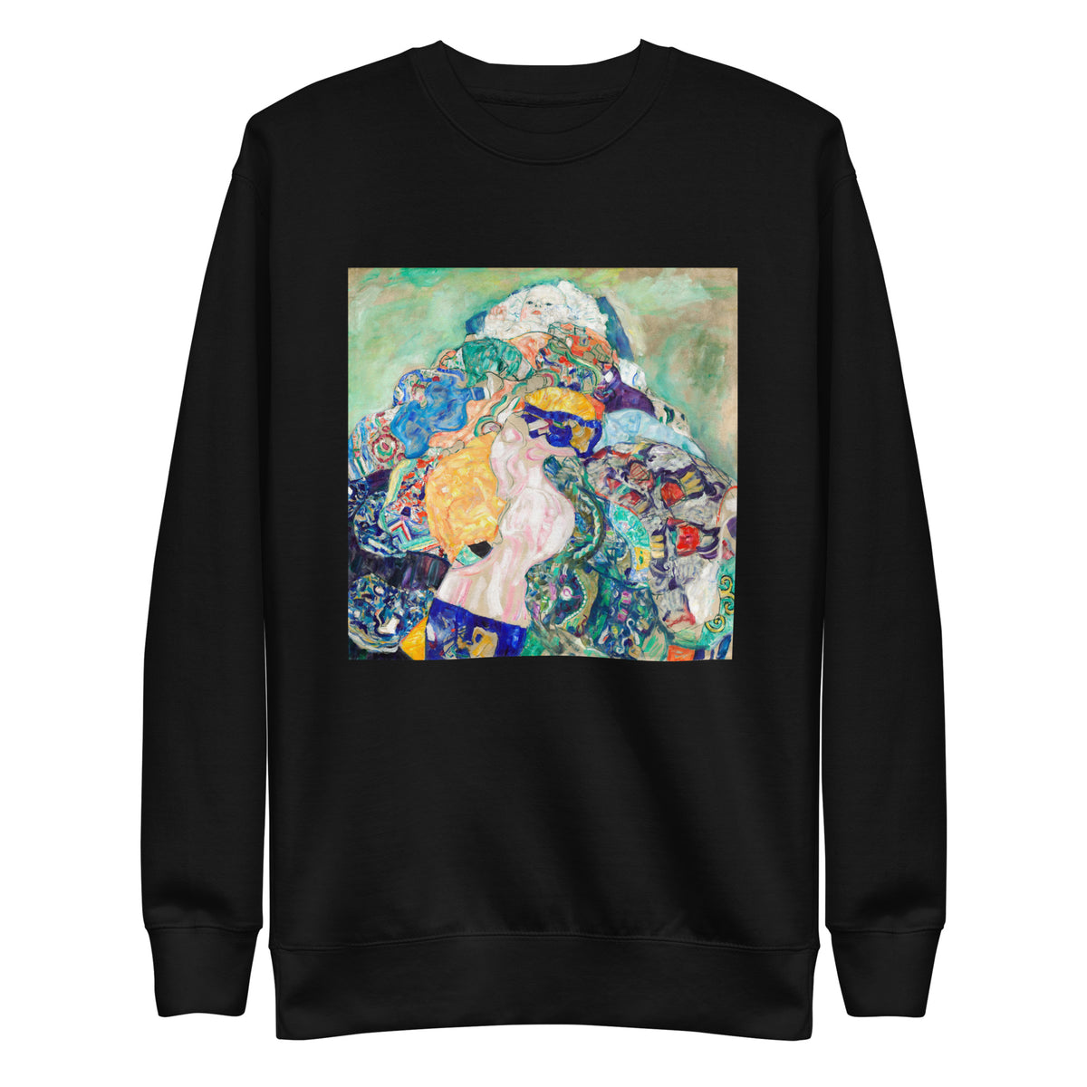 Black Sweater Baby Cradle Signature