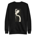 Black Sweater Heron In Snow Signature