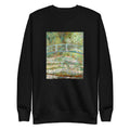 Black Sweater Bridge Over A Pond Of Water Lilies Signature