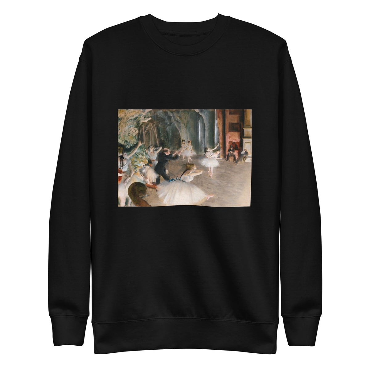 Black Sweater The Rehearsal Onstage Painting In High Resolution Signature
