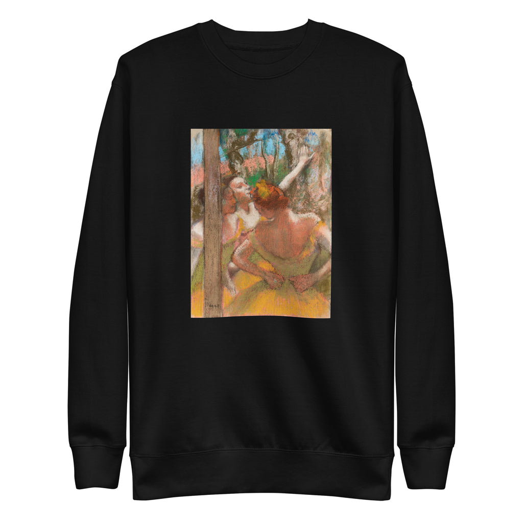 Black Sweater Dancers Painting In High Resolution Signature