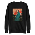 Black Sweater Young Woman With Ibis Painting In High Resolution Signature