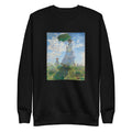 Black Sweater Claude Monet S Madame Monet And Her Son Woman With A Parasol Famous Painting Signature