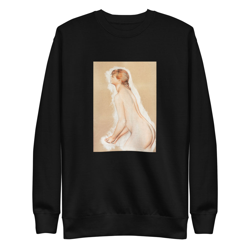 Black Sweater Splashing Figure Study For The Large Bathers Signature