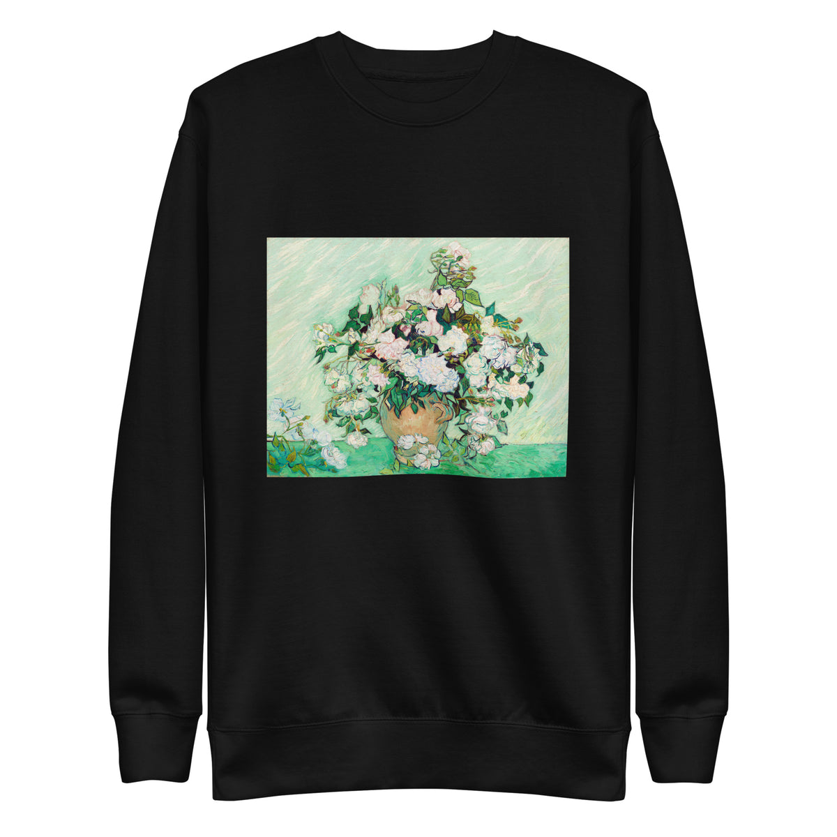 Black Sweater Roses Van Gogh Nga Signature