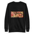 Black Sweater Roses Renoir Signature