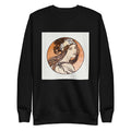 Black Sweater Stained Glass Fouquet Mucha I Signature
