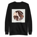 Black Sweater Stained Glass Fouquet Mucha III Signature