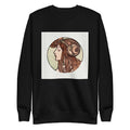 Black Sweater Stained Glass Fouquet Mucha VII Signature