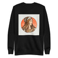 Black Sweater Stained Glass Fouquet Mucha VIII Signature