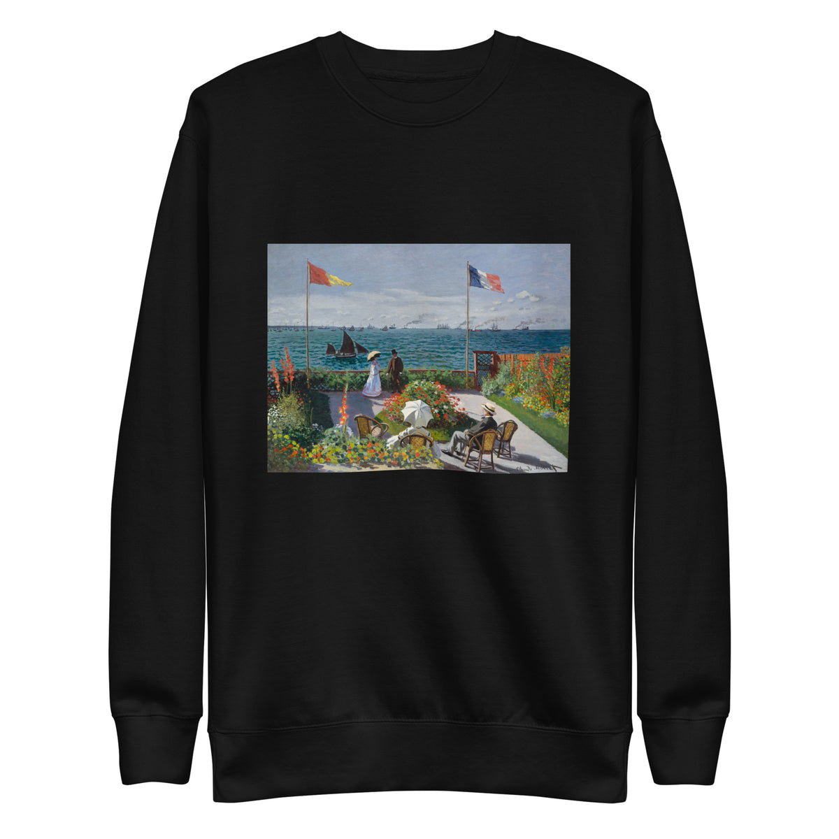 Black Sweater Garden At Sainte-Adresse Signature