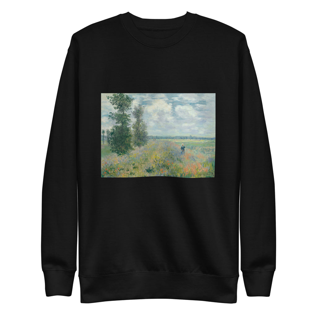 Black Sweater Poppy Fields Near Argenteuil Signature
