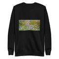 Black Sweater Water Lilies Signature