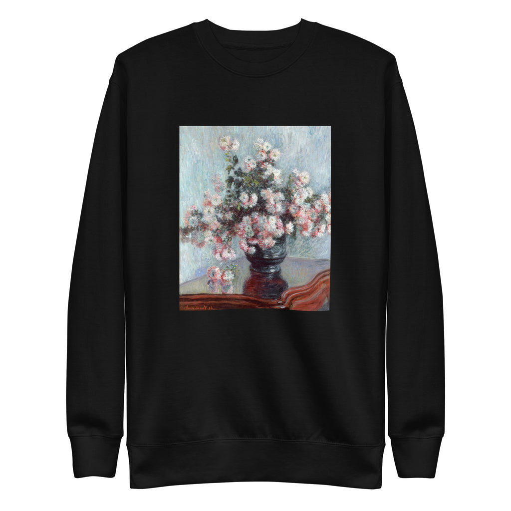Black Sweater Chrysanthemums Signature