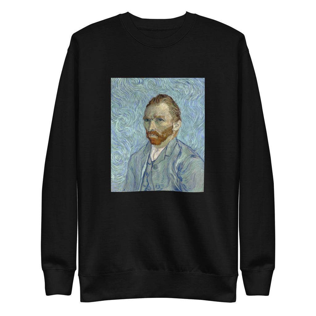 Black Sweater Vincent Van Gogh S Self-Portrait Famous Painting Signature