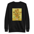 Black Sweater Vincent Van Gogh S Sunflowers Famous Painting Signature