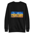 Black Sweater Vincent Van Gogh S Wheatfield With Crows Famous Landscape Painting Signature