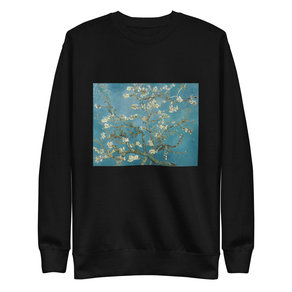 Black Sweater Vincent Van Gogh S Almond Blossom Famous Painting Signature