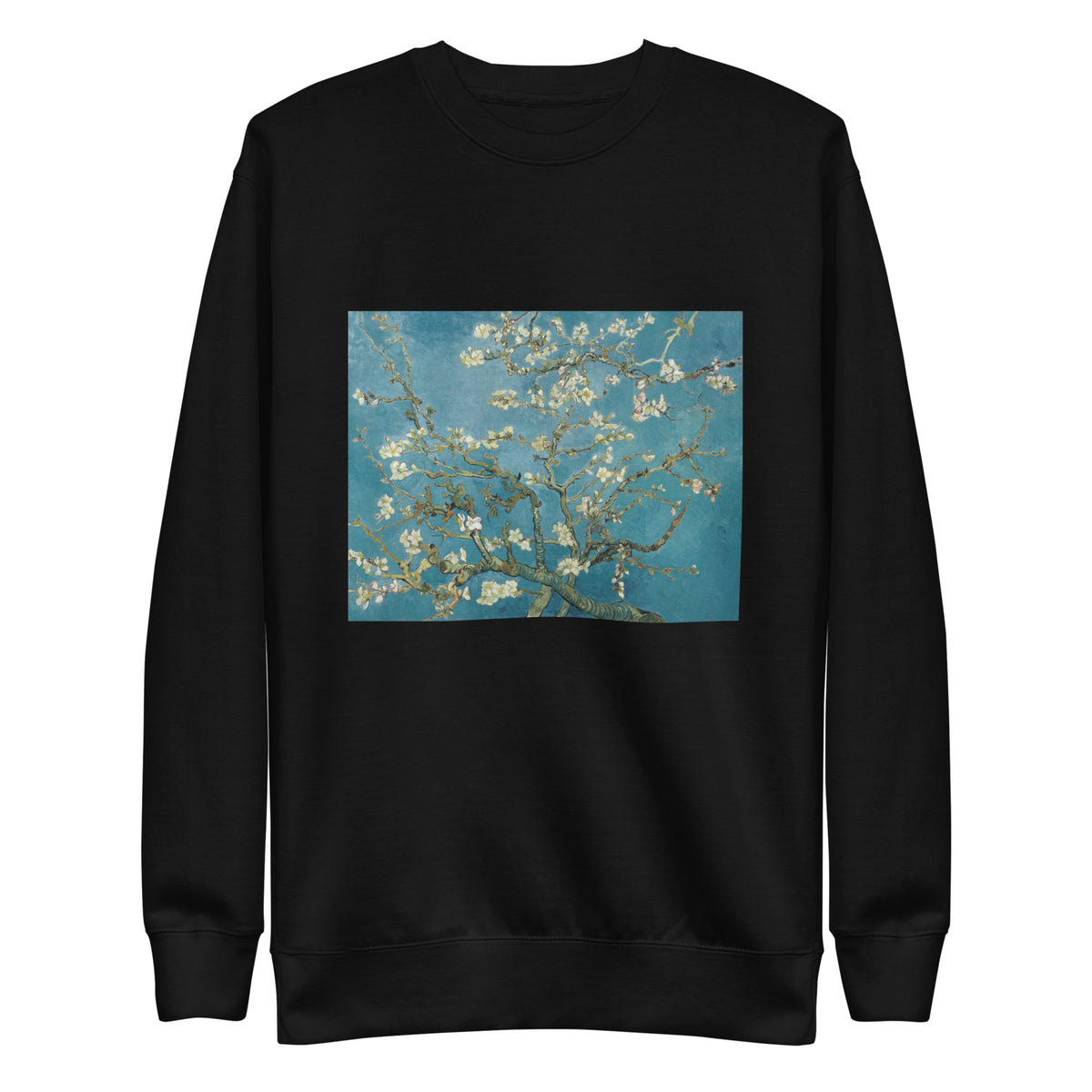 Black Sweater Vincent Van Gogh S Almond Blossom Famous Painting Signature